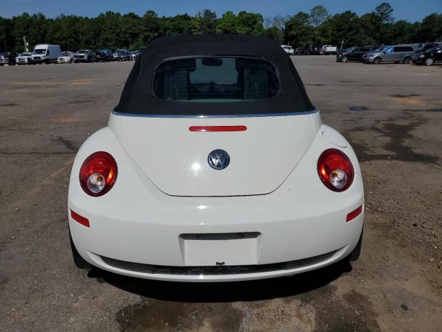 3VWFF31Y77M420955 - 2007 VOLKSWAGEN NEW BEETLE TRIPLE WHITE WHITE photo 6