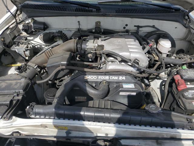 5TEGN92N24Z398587 - 2004 TOYOTA TACOMA DOUBLE CAB PRERUNNER WHITE photo 11