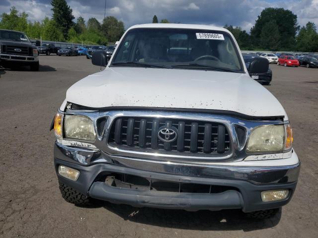 5TEGN92N24Z398587 - 2004 TOYOTA TACOMA DOUBLE CAB PRERUNNER WHITE photo 5