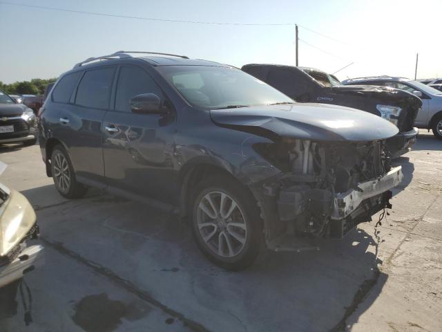 5N1AR2MN6EC625287 - 2014 NISSAN PATHFINDER S BLUE photo 4