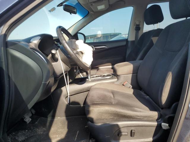 5N1AR2MN6EC625287 - 2014 NISSAN PATHFINDER S BLUE photo 7