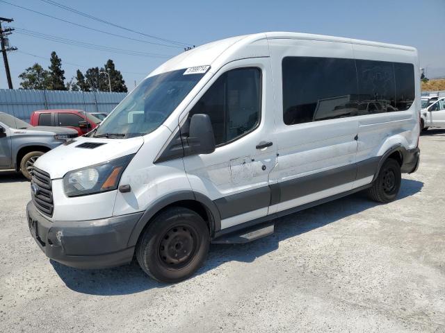 1FTYE2CM9JKB05138 - 2018 FORD TRANSIT T-150 WHITE photo 1