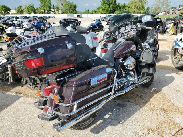 1HD1FCW195Y685207 - 2005 HARLEY-DAVIDSON FLHTCUI მუქწითელი ფოტო 4