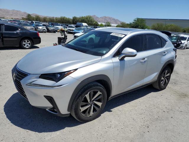 JTJYARBZ1J2109229 - 2018 LEXUS NX 300 BASE ვერცხლისფერი ფოტო 1