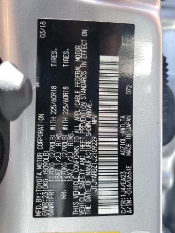 JTJYARBZ1J2109229 - 2018 LEXUS NX 300 BASE ვერცხლისფერი ფოტო 13