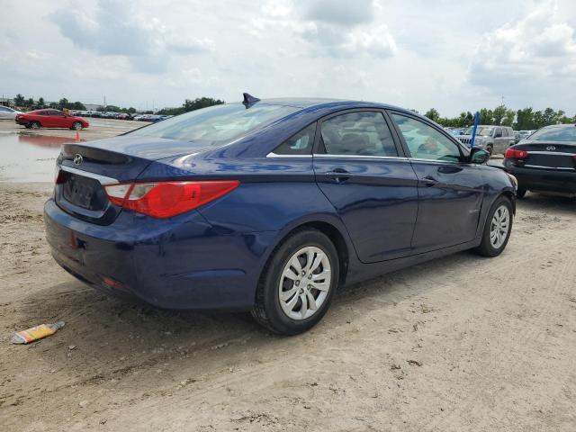 5NPEB4AC1BH072265 - 2011 HYUNDAI SONATA GLS BLUE photo 3