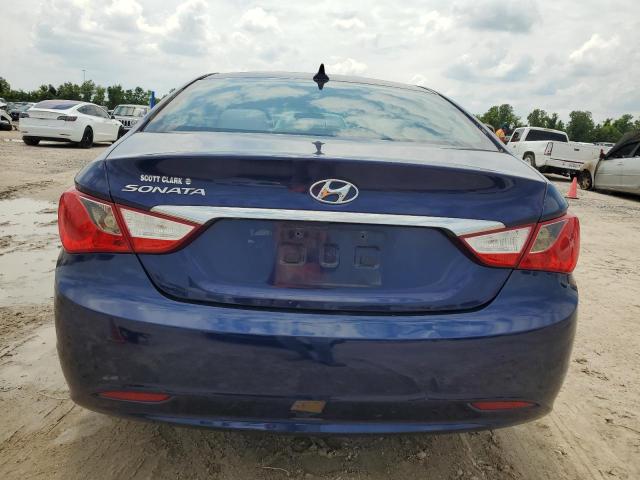 5NPEB4AC1BH072265 - 2011 HYUNDAI SONATA GLS BLUE photo 6