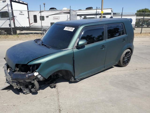 JTLKE50E681048714 - 2008 TOYOTA SCION XB GREEN photo 1