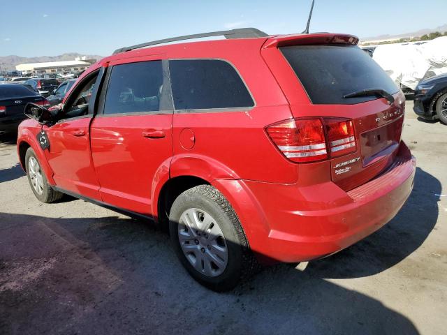 3C4PDCAB2LT180707 - 2020 DODGE JOURNEY SE RED photo 2