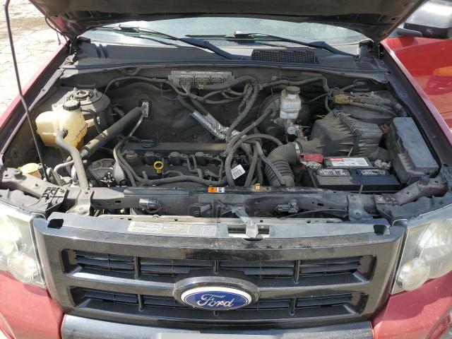 1FMCU9D79AKB50834 - 2010 FORD ESCAPE XLT RED photo 12