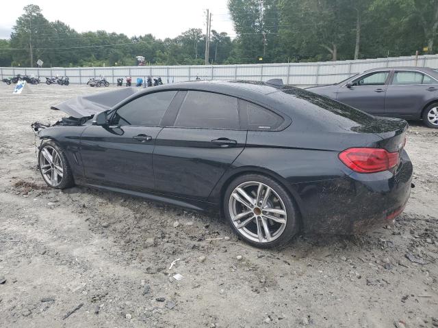 WBA4J5C57KBM66046 - 2019 BMW 440I GRAN COUPE BLACK photo 2