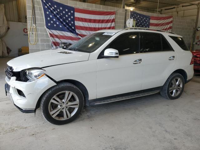 4JGDA5HB3DA118475 - 2013 MERCEDES-BENZ ML 350 4MATIC WHITE photo 1