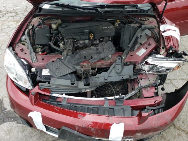 2G1WU57M791299307 - 2009 CHEVROLET IMPALA LTZ BURGUNDY photo 11