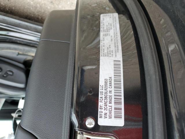 2C4RC3BG9LR289853 - 2020 CHRYSLER PACIFICA TOURING L BLACK photo 13