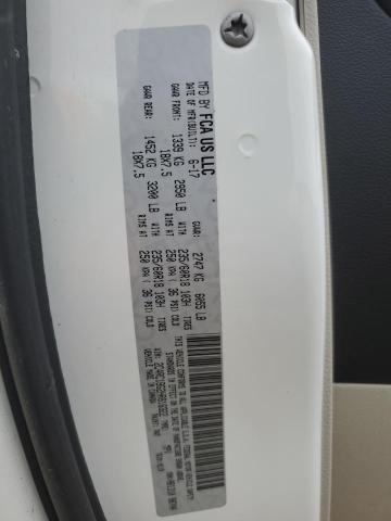 2C4RC1BG2HR816322 - 2017 CHRYSLER PACIFICA TOURING L WHITE photo 13