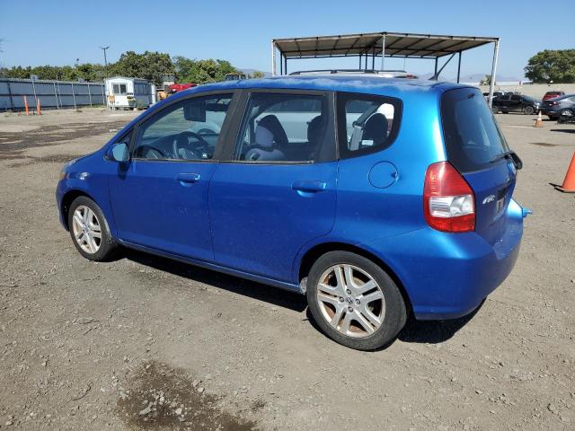 JHMGD38408S005015 - 2008 HONDA FIT BLUE photo 2