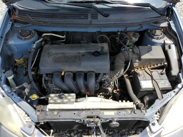 2T1KR32E33C123911 - 2003 TOYOTA COROLLA MA XR BLUE photo 11