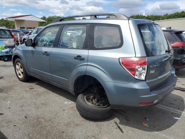 JF2SH6BC6AH768405 - 2010 SUBARU FORESTER XS TURQUOISE photo 2