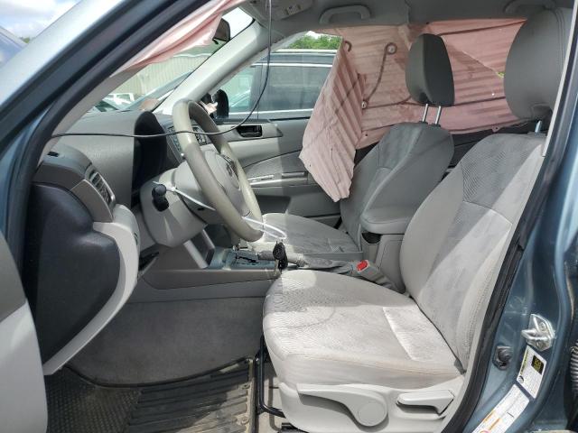 JF2SH6BC6AH768405 - 2010 SUBARU FORESTER XS Turkuaz fotoğraf 7