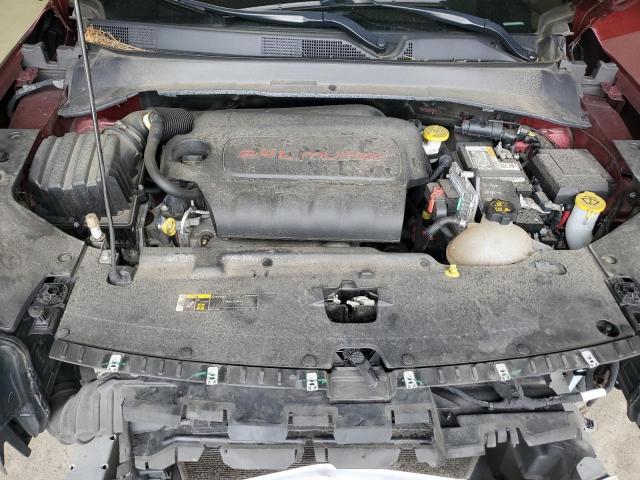 3C4NJDBB2NT182240 - 2022 JEEP COMPASS LATITUDE BURGUNDY photo 12