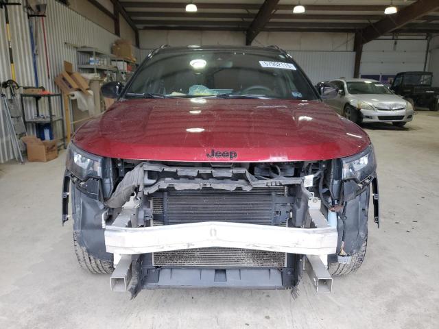 3C4NJDBB2NT182240 - 2022 JEEP COMPASS LATITUDE BURGUNDY photo 5