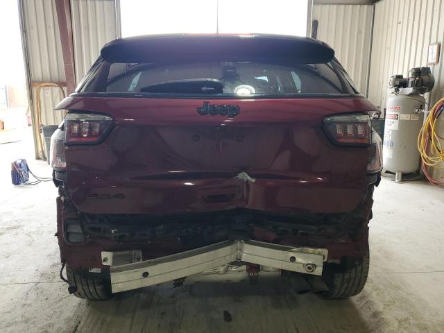 3C4NJDBB2NT182240 - 2022 JEEP COMPASS LATITUDE BURGUNDY photo 6