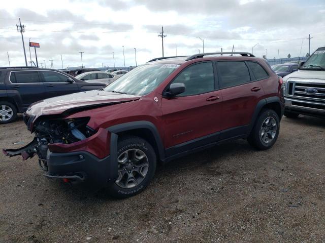 1C4PJMBX2KD237467 - 2019 JEEP CHEROKEE TRAILHAWK Tünd qırmızı foto 1