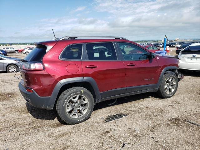 1C4PJMBX2KD237467 - 2019 JEEP CHEROKEE TRAILHAWK Tünd qırmızı foto 3