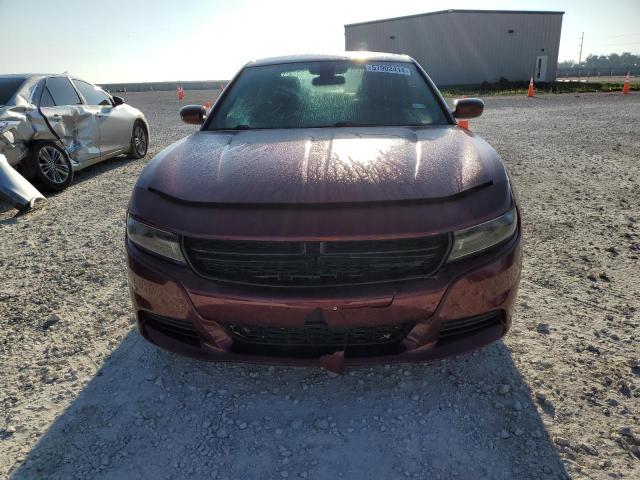 2C3CDXBG2MH624764 - 2021 DODGE CHARGER SXT BURGUNDY photo 5