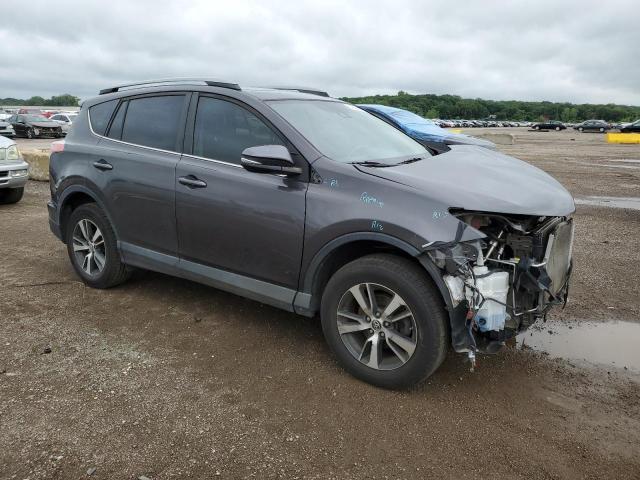 2T3RFREVXHW547802 - 2017 TOYOTA RAV4 XLE GRAY photo 4