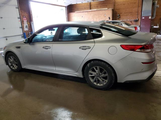 5XXGT4L39KG359593 - 2019 KIA OPTIMA LX Argent photo 2