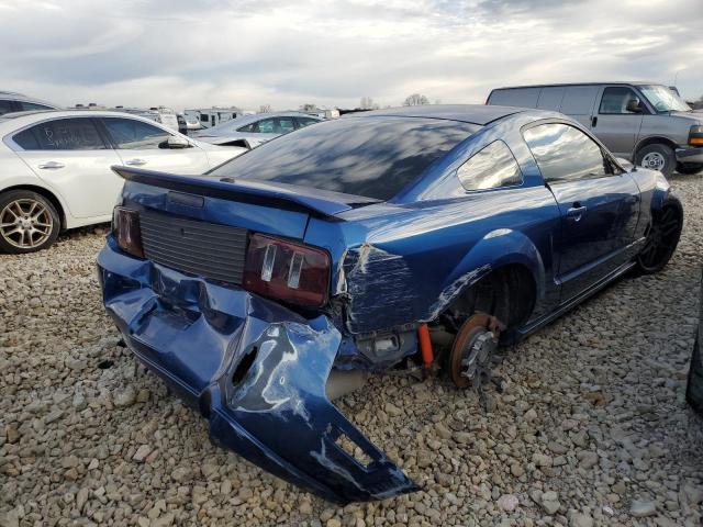 1ZVFT82H775328691 - 2007 FORD MUSTANG GT BLUE photo 4