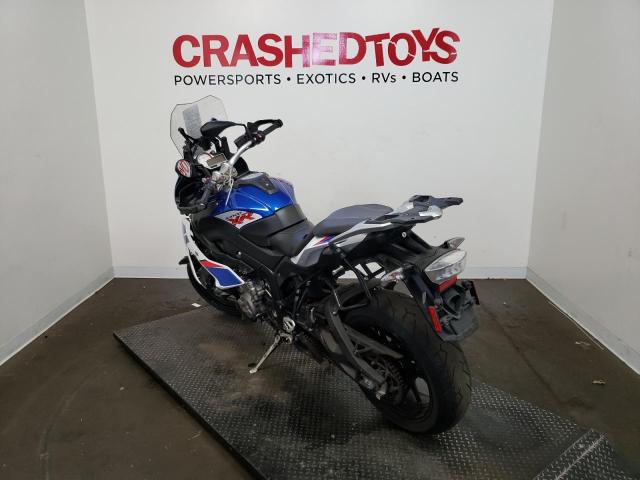 WB10D1300JZ463496 - 2018 BMW S 1000 XR ლურჯი ფოტო 3