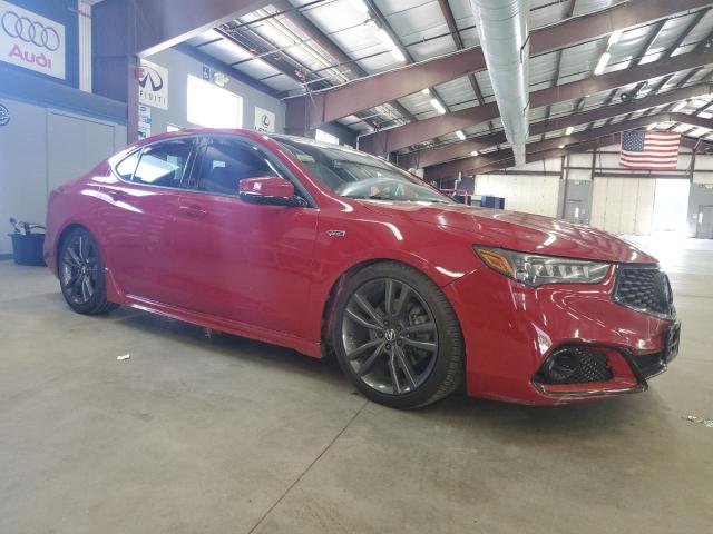 19UUB3F69JA003503 - 2018 ACURA TLX TECH+A Красный фото 4