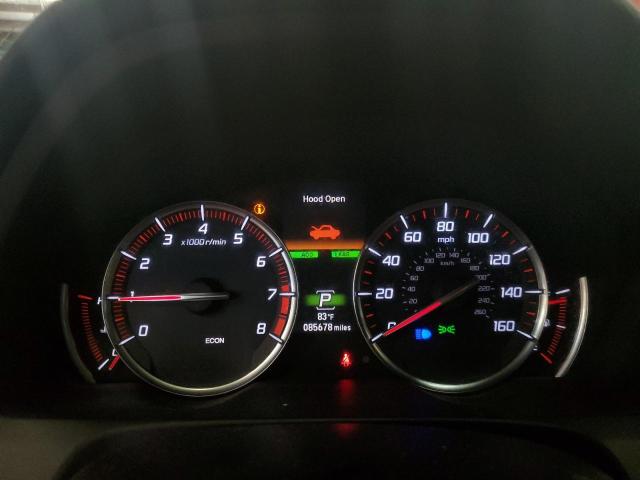 19UUB3F69JA003503 - 2018 ACURA TLX TECH+A Красный фото 9