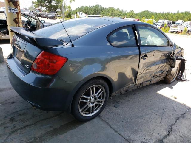 JTKDE177760069409 - 2006 TOYOTA SCION TC 灰色 照片 3