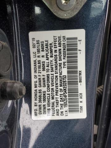 19XZE4F54KE028753 - 2019 HONDA INSIGHT EX 石墨色 照片 13