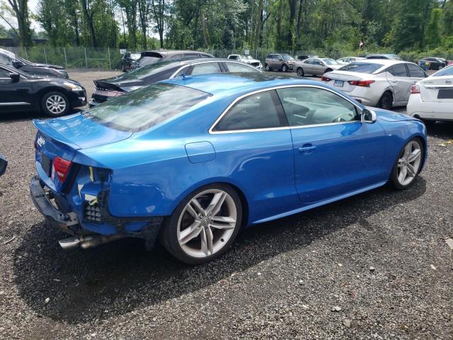 WAU3VAFR9BA023295 - 2011 AUDI S5 PRESTIGE BLUE photo 3