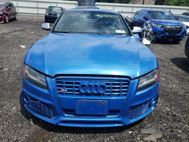 WAU3VAFR9BA023295 - 2011 AUDI S5 PRESTIGE BLUE photo 5