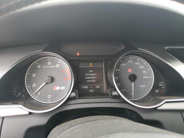 WAU3VAFR9BA023295 - 2011 AUDI S5 PRESTIGE BLUE photo 9