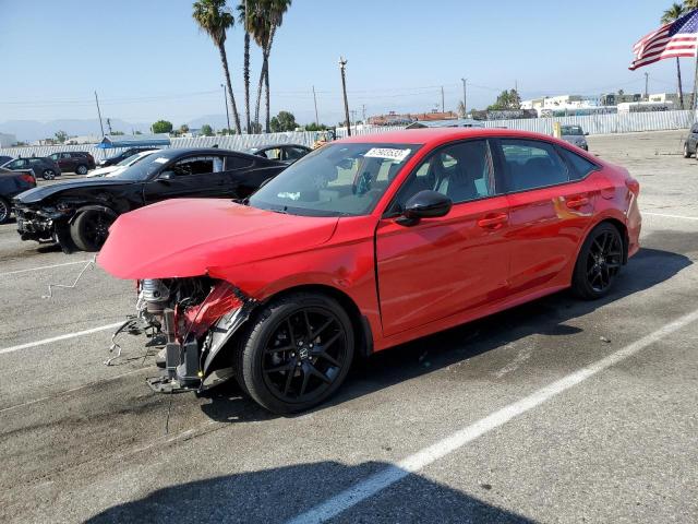 2HGFE2F50NH512422 - 2022 HONDA CIVIC SPORT 红色 照片 1