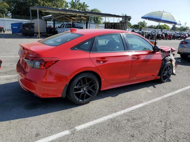 2HGFE2F50NH512422 - 2022 HONDA CIVIC SPORT RED photo 3