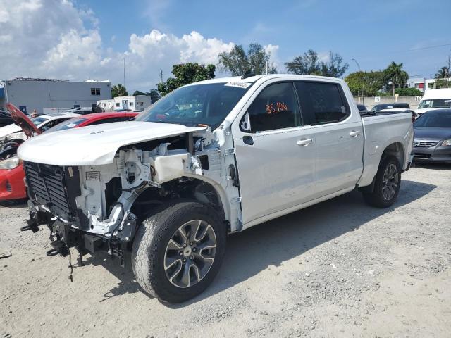 1GCUYEEL5MZ286875 - 2021 CHEVROLET SILVERADO K1500 RST WHITE photo 1