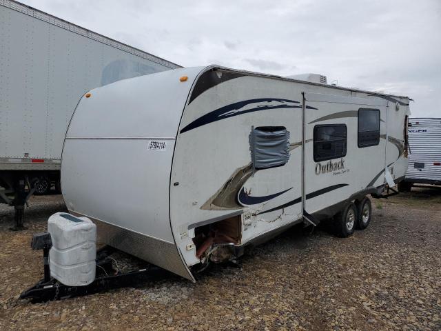 4YDT27024AB452697 - 2010 KEYSTONE OUTBACK WHITE photo 2