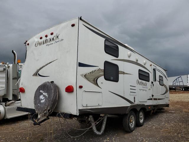 4YDT27024AB452697 - 2010 KEYSTONE OUTBACK WHITE photo 4