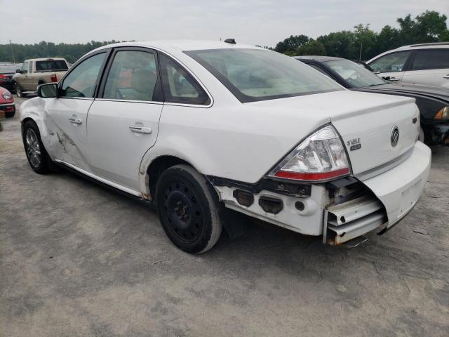 1MEHM42W28G620575 - 2008 MERCURY SABLE PREMIER WHITE photo 2