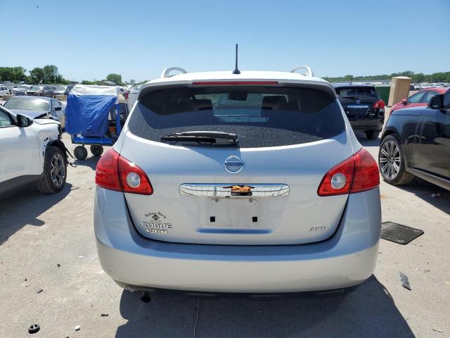 JN8AS5MV2EW703528 - 2014 NISSAN ROGUE SELE S SILVER photo 6