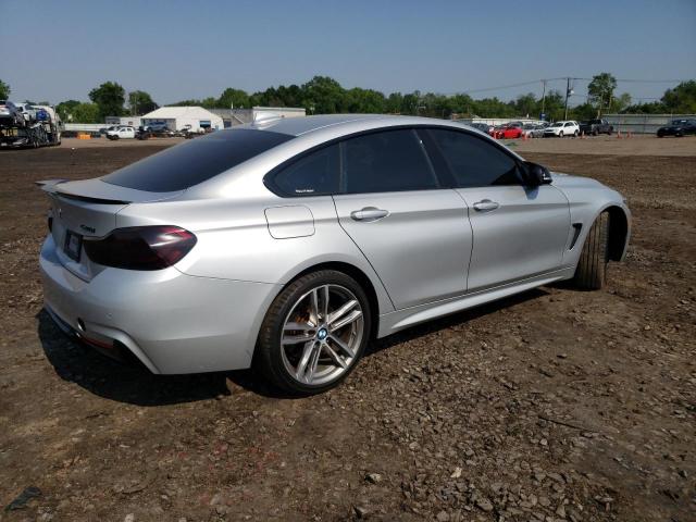 WBA4J3C59KBL07890 - 2019 BMW 430XI GRAN COUPE SILVER photo 3