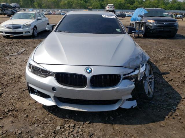 WBA4J3C59KBL07890 - 2019 BMW 430XI GRAN COUPE SILVER photo 5