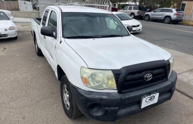 5TETX22N76Z245822 - 2006 TOYOTA TACOMA ACCESS CAB WHITE photo 1